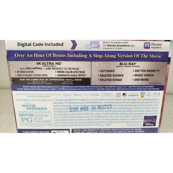 Frozen 2 II 4K UHD + Blu-ray Disc + Digital + Slip Cover Target Exclusive - Picture 10 of 15